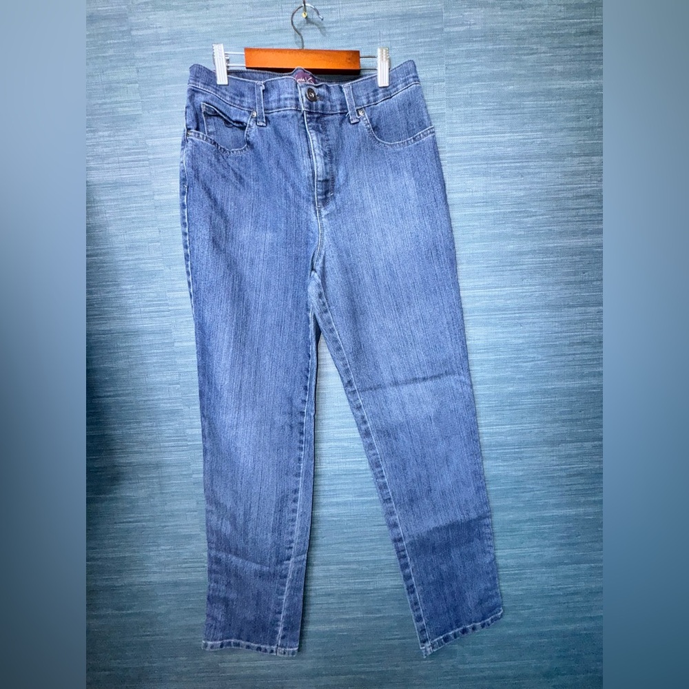 Gloria Vanderbilt Amanda Jeans Women's Size 12 Stretch Denim Cotton Blend